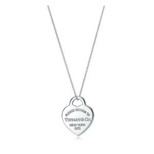 Tiffany & Co. Return to Tiffany Heart Tag Sterling Silver Necklace